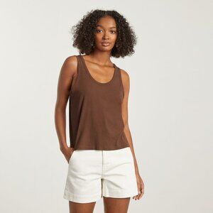 Everlane The Air Tank in Walnut